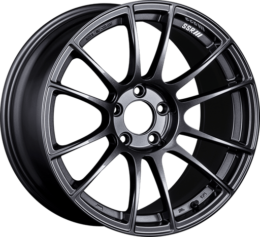 SSR GTX04 18x9.5 5x114.3 22mm Offset Dark Gunmetal Wheel - Lunaticsco