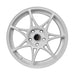 Stage Wheels Foushee 18x8.5 +35mm 5x100 CB 73.1 White - Lunaticsco