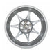 Stage Wheels Foushee 18x8.5 +35mm 5x114.3 CB: 73.1 Color: Liquid Silver - Lunaticsco