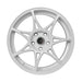 Stage Wheels Foushee 18x8.5 +35mm 5x114.3 CB: 73.1 Color: White - Lunaticsco