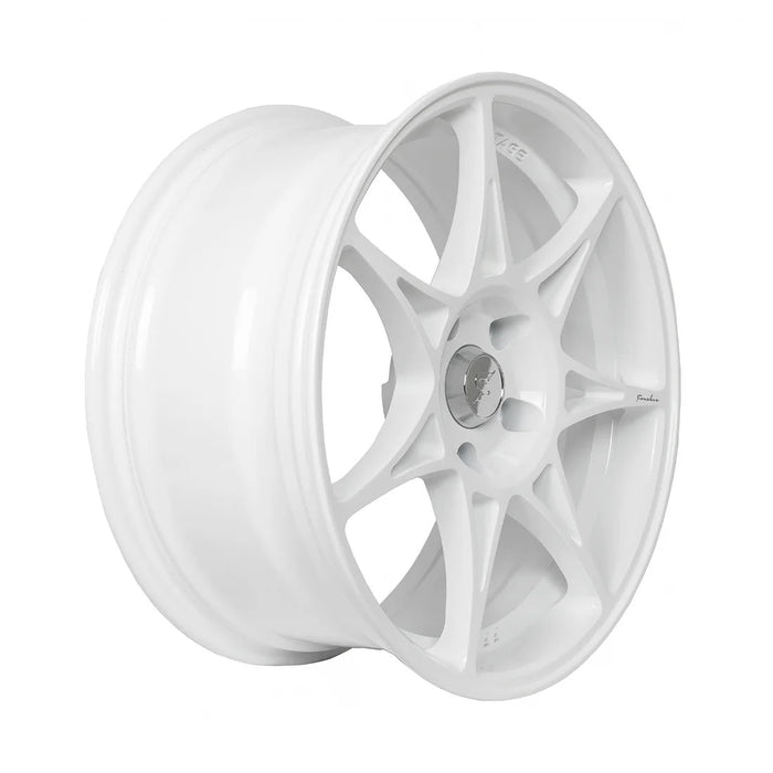 Stage Wheels Foushee 18x8.5 +35mm 5x114.3 CB: 73.1 Color: White - Lunaticsco