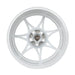 Stage Wheels Foushee 18x8.5 +35mm 5x114.3 CB: 73.1 Color: White - Lunaticsco