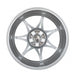 Stage Wheels Foushee 18x9.5 +22mm 5x114.3 CB: 73.1 Color: Liquid Silver - Lunaticsco