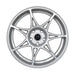 Stage Wheels Foushee 18x9.5 +22mm 5x114.3 CB: 73.1 Color: Liquid Silver - Lunaticsco