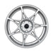 Stage Wheels Foushee 18x9.5 +22mm 5x114.3 CB 73.1 Liquid Silver - Lunaticsco