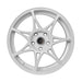 Stage Wheels Foushee 18x9.5 +22mm 5x114.3 CB 73.1 White - Lunaticsco