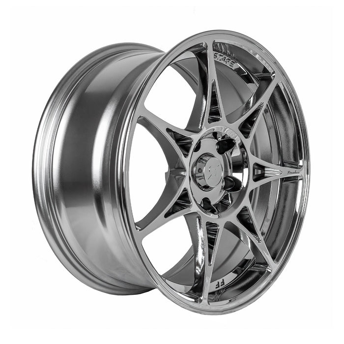 Stage Wheels Foushee 18x9.5 +38mm 5x114.3 CB 73.1 Chrome - Lunaticsco