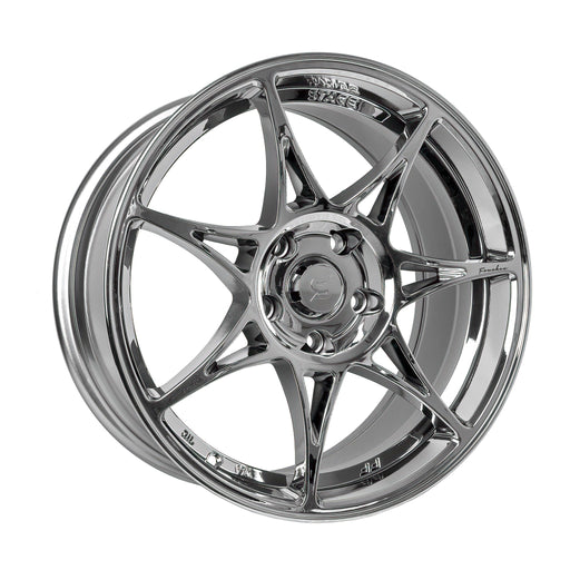 Stage Wheels Foushee 18x9.5 +38mm 5x114.3 CB 73.1 Chrome - Lunaticsco