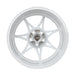 Stage Wheels Foushee 18x9.5 +38mm 5x120 CB: 74.1 Color: White - Lunaticsco