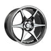 Stage Wheels Knight 18x10.5 +22mm 5x114.3 CB: 73.1 Color: Black Chrome - Lunaticsco