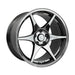 Stage Wheels Knight 18x9.5 +12mm 5x114.3 CB: 73.1 Color: Black Chrome - Lunaticsco