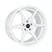 Stage Wheels Knight 18x9.5 +12mm 5x114.3 CB: 73.1 Color: White - Lunaticsco