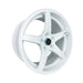 Stage Wheels Monroe 17x8.5 +30mm 5x100 CB: 73.1 Color: White - Lunaticsco