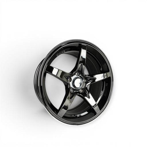 Stage Wheels Monroe 17x9 +12mm 5x114.3 CB 73.1 Black Chrome - Lunaticsco
