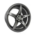 Stage Wheels Monroe 17x9 +12mm 5x120 CB: 74.1 Color: Matte Gun Metal - Lunaticsco