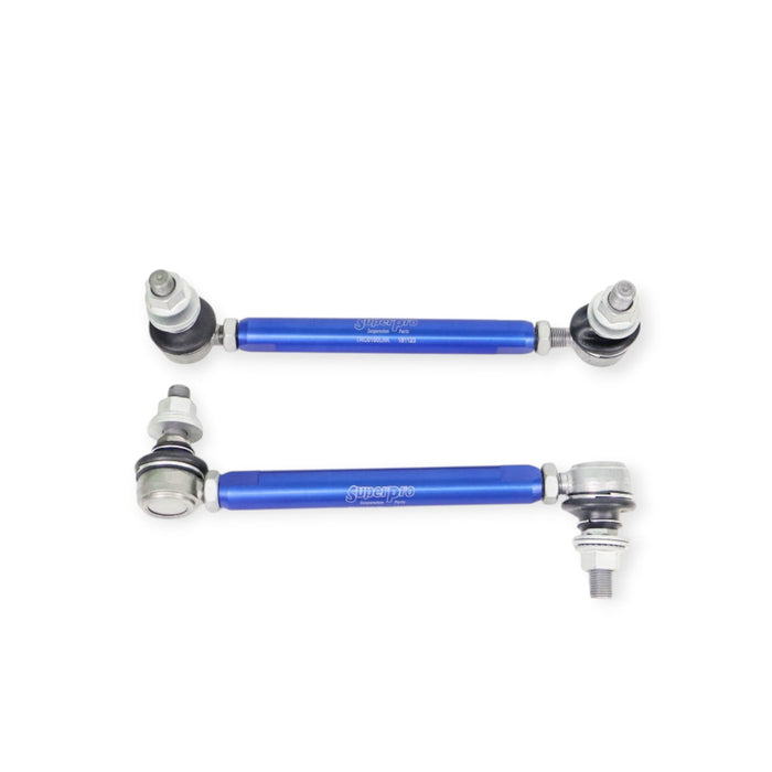 SuperPro Front HD Adjustable End Link Set (12mm Studs 210mm-260mm Length) FRS/BRZ/GR86 (TRC12160) - Lunaticsco