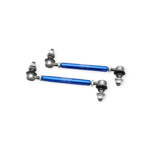 SuperPro Front HD Adjustable End Link Set 12mm Studs 210mm - 260mm Length (TRC12160) - Lunaticsco