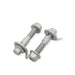 SuperPro Front Lower Strut Mount Camber Bolt Set, 16mm for 01-22 Acura RSX (SPF4351-16K) - Lunaticsco