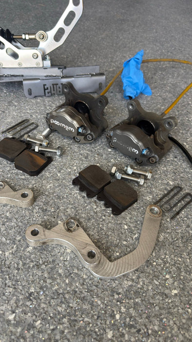USED - 248FAB Dual Caliper Hydro Handbrake Kit Lexus GS300 / GS400 1998 - 2005 - Lunaticsco