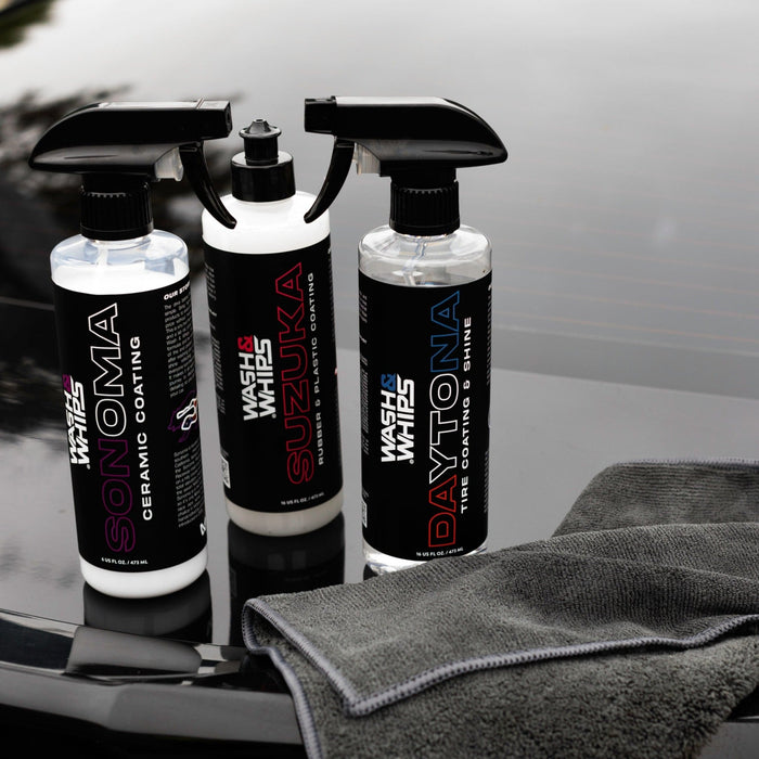 WASH&WHIPS 3-Step Car Care System - LunaticsCo