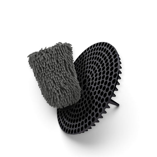 WASH&WHIPS Chenille Premium Scratch-Free Microfiber Wash Mitt & Pitstop Particle Interceptor - LunaticsCo
