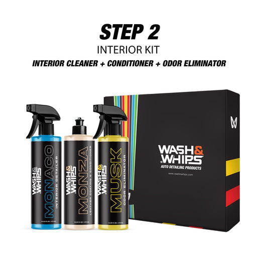 WASH&WHIPS CLEAN - Interior Car Wash Kit (Step 2) - LunaticsCo
