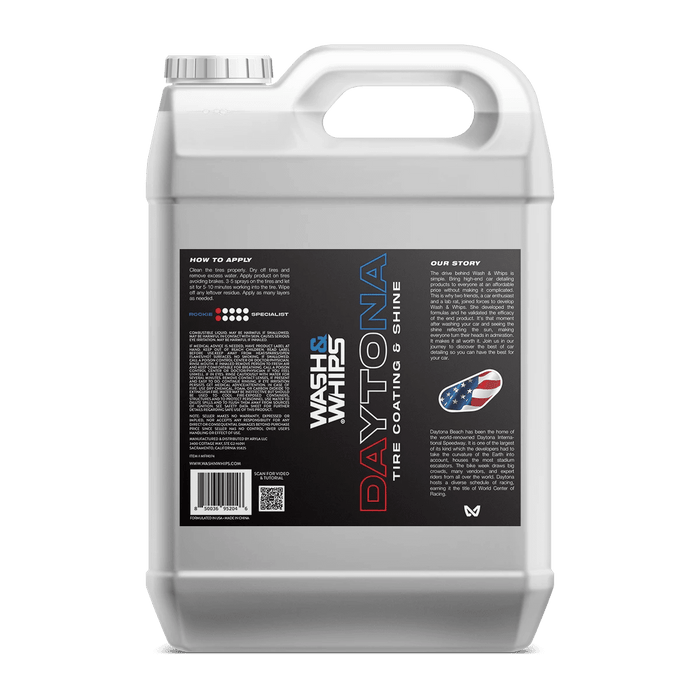 WASH&WHIPS Daytona Tire Coating & Shine - LunaticsCo