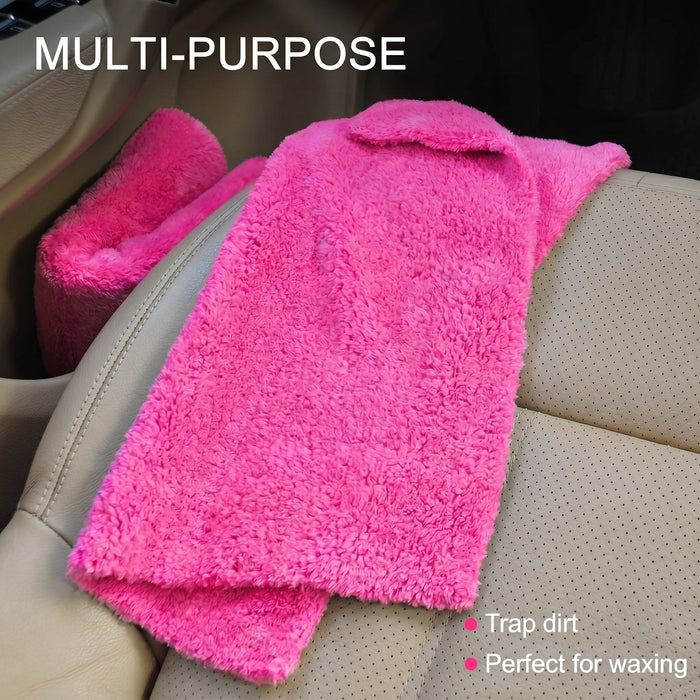 WASH&WHIPS Edgeless Microfiber Coral Fleece with Ultrasonic Edge - LunaticsCo