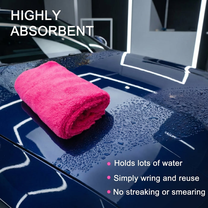 WASH&WHIPS Edgeless Microfiber Coral Fleece with Ultrasonic Edge - LunaticsCo