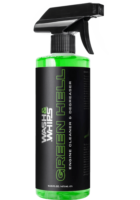 WASH&WHIPS Green Hell Engine Cleaner & Degreaser - LunaticsCo