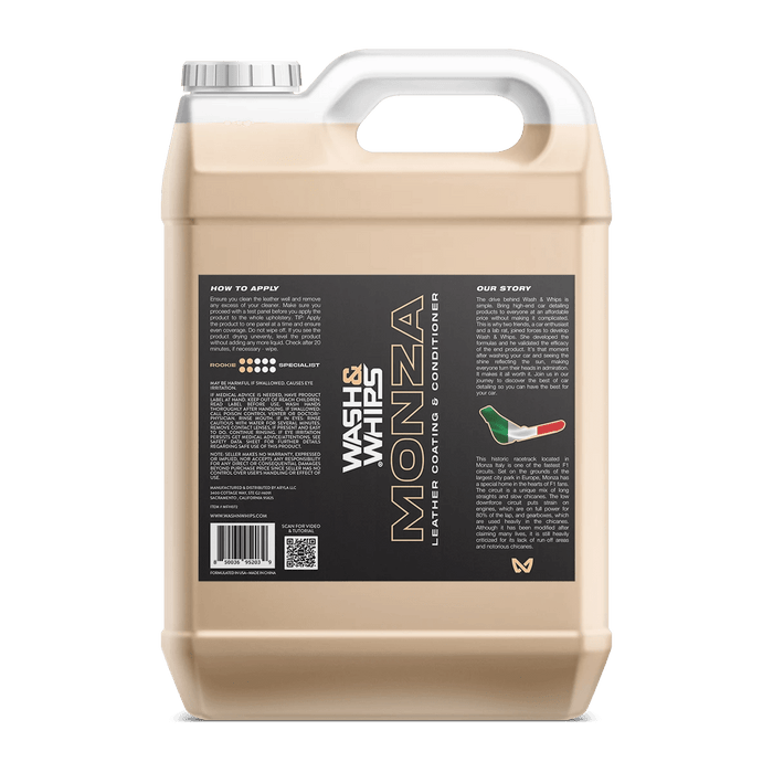 WASH&WHIPS Monza Leather Coating & Conditioner - LunaticsCo