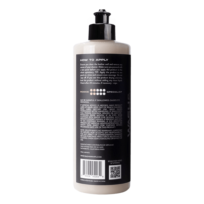 WASH&WHIPS Monza Leather Coating & Conditioner - LunaticsCo