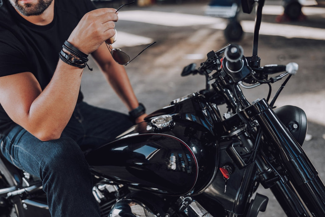 WASH&WHIPS MotoPro Motorcycle Detailing Kit - Bug Remover, Leather Care, Ceramic Spray - LunaticsCo