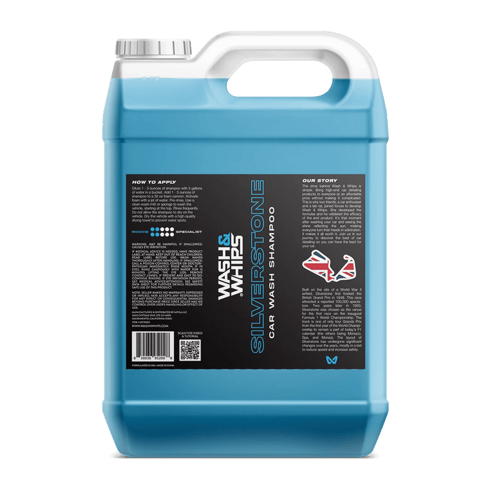WASH&WHIPS Silverstone Car Wash Shampoo - LunaticsCo