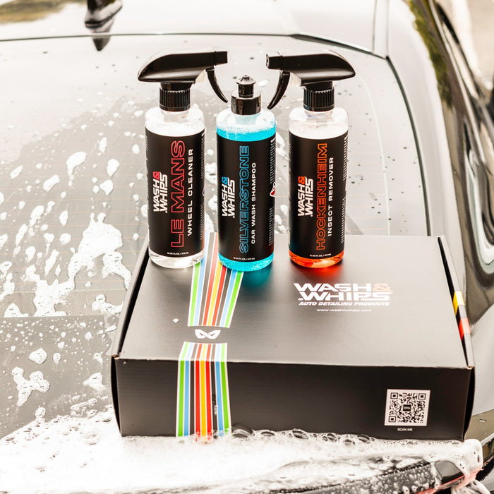 WASH&WHIPS WASH - Exterior Car Wash Kit (Step 1) - LunaticsCo