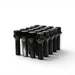 Wheel Mate Mevius Lug Bolt Set of 20 - Black 12x1.50 40mm Cone 60 DEG TAP - Lunaticsco