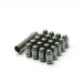 Wheel Mate Muteki Closed End Lug Nuts - Black Chrome 12x1.50 - Lunaticsco