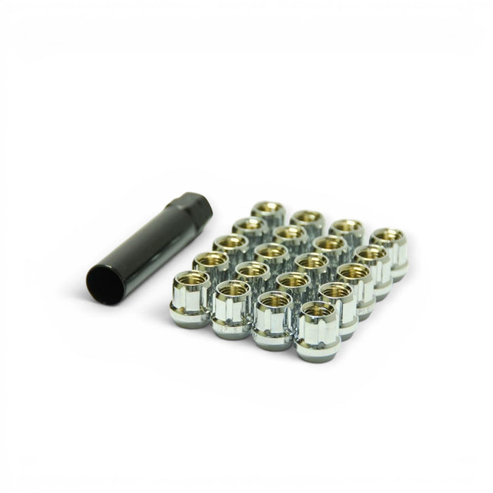 Wheel Mate Muteki Open End Lug Nuts - Chrome 12x1.25 - Lunaticsco
