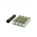 Wheel Mate Muteki Open End Lug Nuts - Chrome 12x1.25 - Lunaticsco