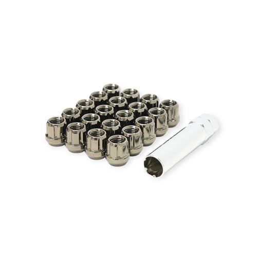Wheel Mate Muteki Open End Lug Nuts - Titanium 12x1.25 (QTY 20) - Lunaticsco