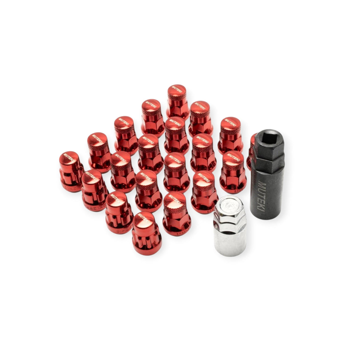 MUTEKI SR48 4 WHEELS LOCK LUG NUTS SET 12X1.5 1.5 ACORN RIMS OPEN END TI-C T MUTEKI SR48 4 WHEELS LOCK LUG NUTS SET 12X1.5 1.5 ACORN RIMS OPEN END TI-C T