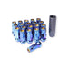 Wheel Mate Muteki SR48 Open End Lug Nuts - Blue 12x1.50 48mm - Lunaticsco