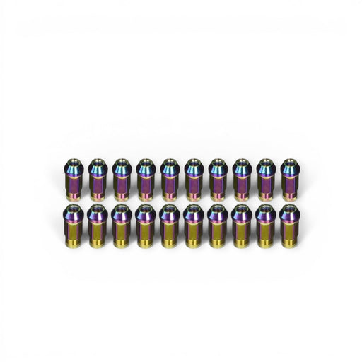 Wheel Mate Muteki SR48 Open End Lug Nuts - Neon 12x1.50 48mm - Lunaticsco