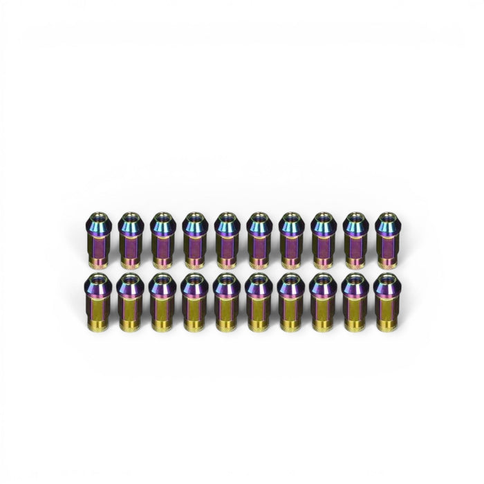 Wheel Mate Muteki SR48 Open End Lug Nuts - Neon 12x1.50 48mm - Lunaticsco