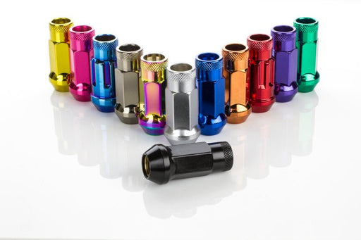 Wheel Mate Muteki SR48 Open End Lug Nuts - Orange 12x1.50 48mm **SPECIAL ORDER - MIN ORDER 60 SETS** - Lunaticsco