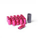 Wheel Mate Muteki SR48 Open End Lug Nuts - Pink 12x1.50 48mm - Lunaticsco