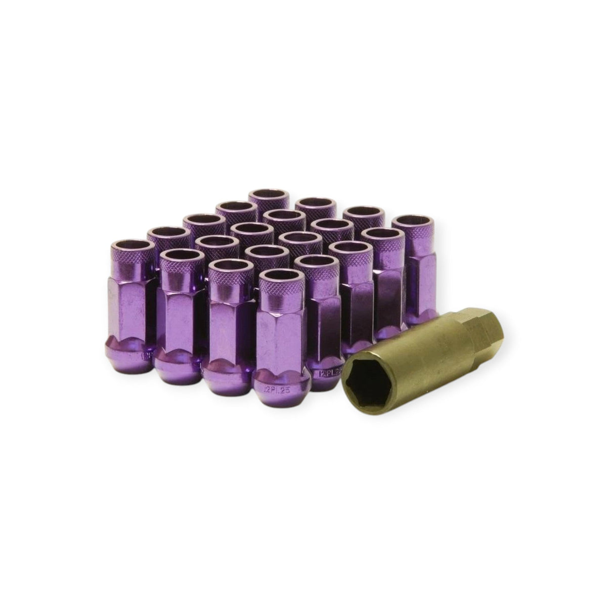 Wheel Mate Muteki SR48 Open End Lug Nuts-Pink 12x1.25 48mm for 2009+ Nissan 370Z (whm32905K) main image 1