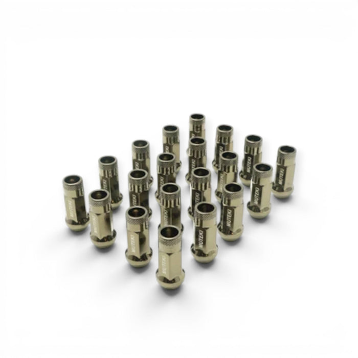 Wheel Mate Muteki SR48 Open End Lug Nuts - Titanium 12x1.25 48mm - Lunaticsco