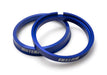 Wheel Mate Muteki Tesla Hub Ring Set 73mm x 64mm - 2 Piece Blue - Lunaticsco