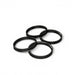 Wheel Mate Plastic Hub Centric Ring 106mm x 112mm 4 Piece - Lunaticsco